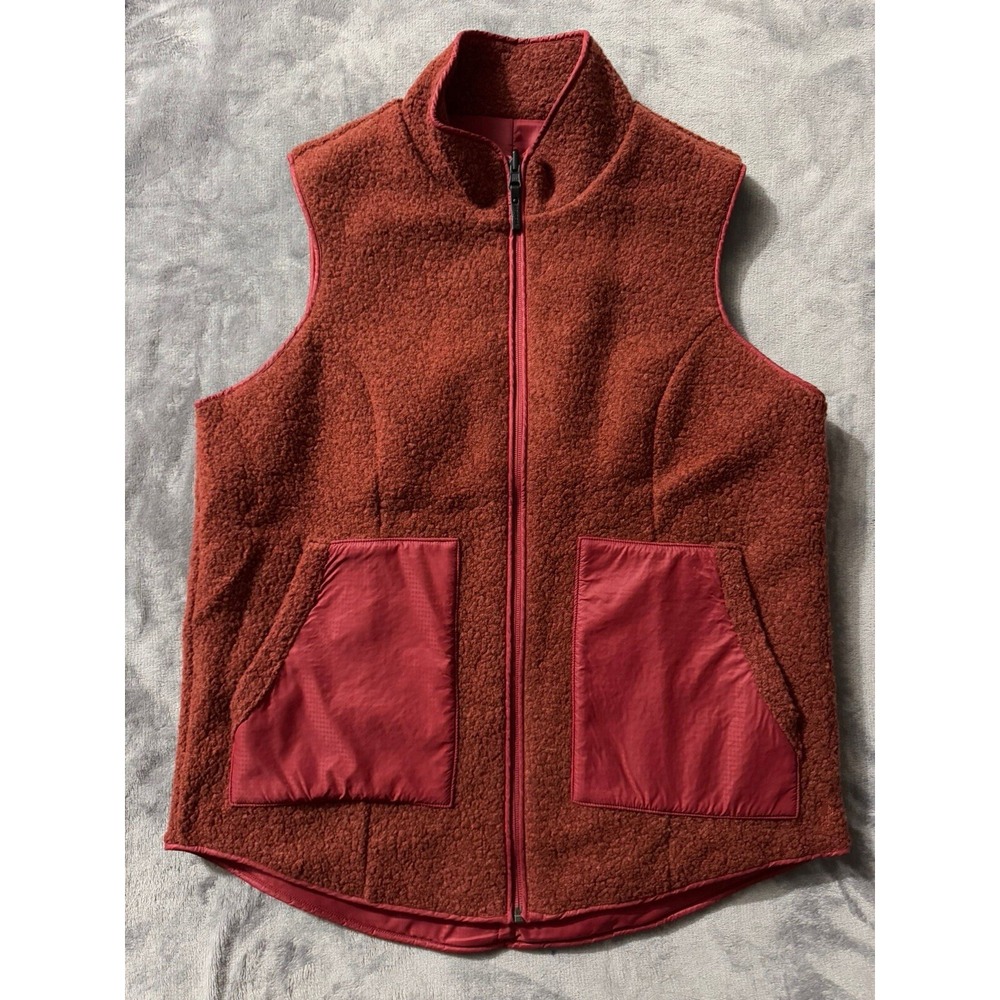 SmartWool Women's Anchor Line ReversibleSherpa Vest Size Large